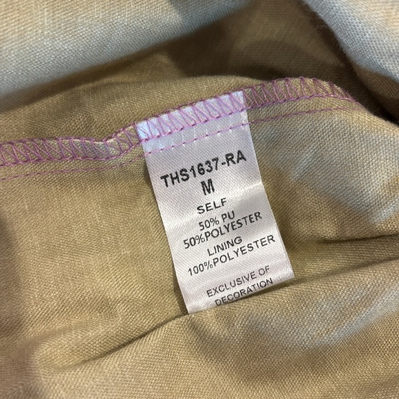 THML Gorgeous Pleather Dress Clemson Tigers Medium NWT - Picture 7 of 8